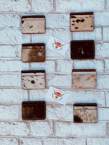 Cowhide Cardholder